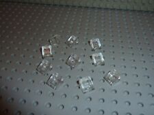 10 x LEGO Clear Slope Brick