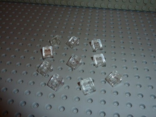Lego clear slope brick - 10,