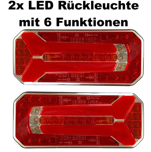 Led feu arrière 12v - 2x,