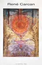 René Carcan Poster Affiche