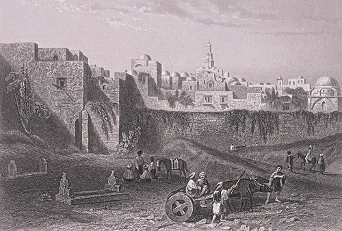 Jérusalem gravure par