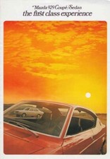 Catalogue Brochure Mazda 929 / Coupé 1974  Belgique en français