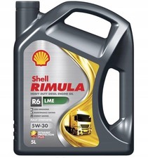 SHELL Rimula R6 LME Huile