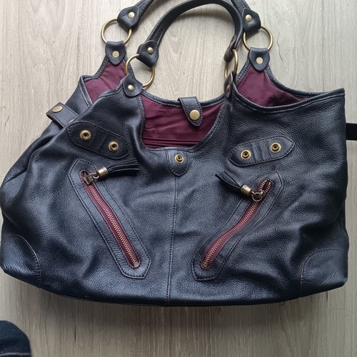 Sac main cuir femme - à,