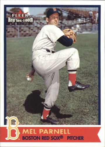 A7825 2001 fleer red - a7825-, sox