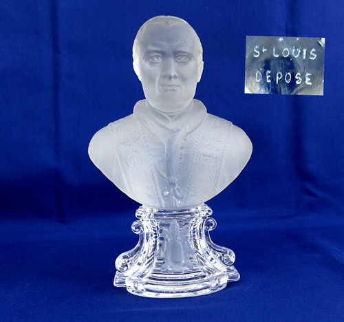 Saint louis buste pape pie - ,