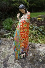 KL32 FIGURINE STATUETTE REPRODUCTION L ESPOIR FEMME ENCEINTE GUSTAVE KLIMT 24 CM