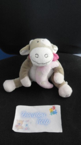 Doudou peluche vache musical - doudou,