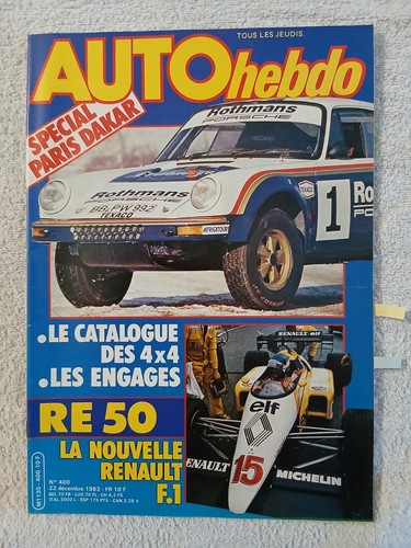 Auto hebdo 400 12 1983 - auto,