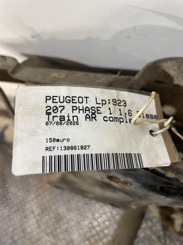 Train arriere complet - , peugeot