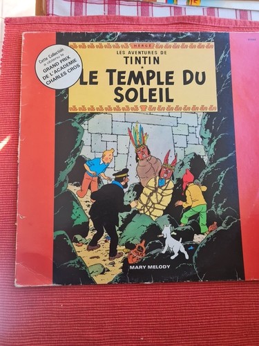 33t disque vinyle tintin le - vinyle,