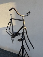 Cadre Vélo Ancien Peugeot Valentigney Dents Sautées Old Bike Fahrrad Eroica