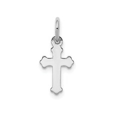 Charm Croix Mini Budded En Or