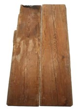 2X Poutres En Bois Recyclé 109X26-30CM X 40MM