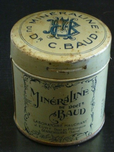 Ancienne boîte tôle - boîte,