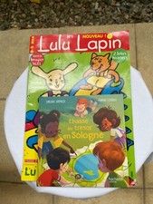 Lot 2 livres pour enfant, Lulu lapin et chasse au trésor en Sologne.