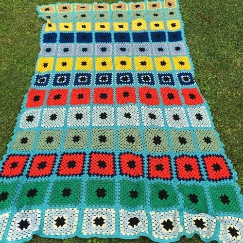 Coperta fatta mano della - fatta,