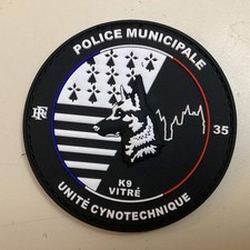 ECUSSON POLICE FRANCE PATCH CYNO Maitre Chien Bretagne