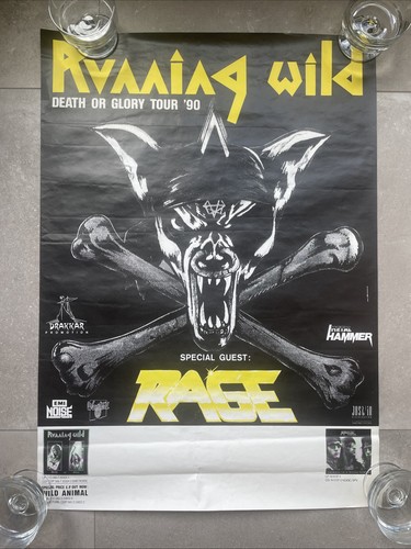 Running wild affiche originale - affiche,