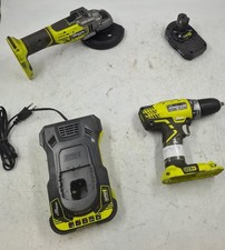 Lot De 4 Outils Électriques Ryobi Variés, R18AG7, RCD1802, Pour Pièces