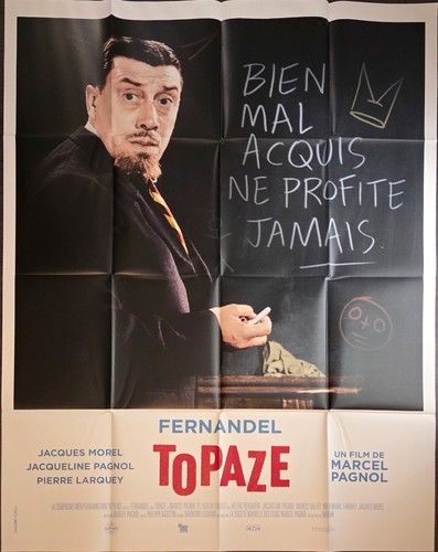 Affiche cinéma topaze - cinéma,
