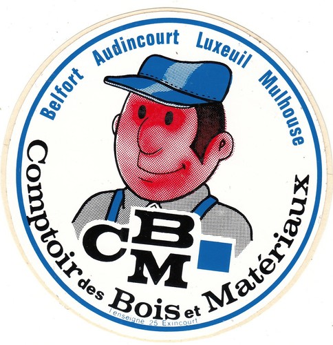 Autocollant comptoir des bois - autocollant,