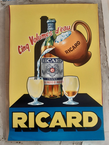 Ricard ancienne affiche - ricard,