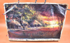 Peinture huile sur toile