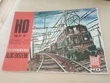 CATALOGUE JOUEF-1970/1971-télécommande bloc système locomotives réseaux train ho