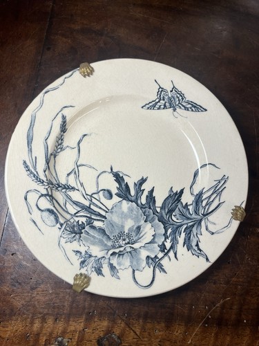 Ancienne assiette terre fer - ancienne,