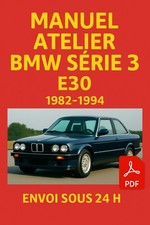 Manuel Atelier BMW Serie 3 E30