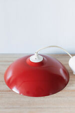 Plafonnier Lampe Suspension Rouge Style Industrielle
