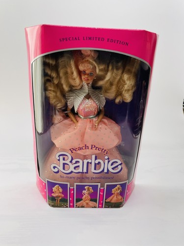 Barbie 1989 peach pretty - barbie,