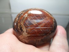 CRIS 1M DEMIE LITHOPHYSE POLIE CABOCHON "LA VIGNE"  FREJUS VAR FRANCE