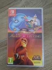 Boite Vide : Aladdin And The Lion King / Nintendo Switch (No Game)