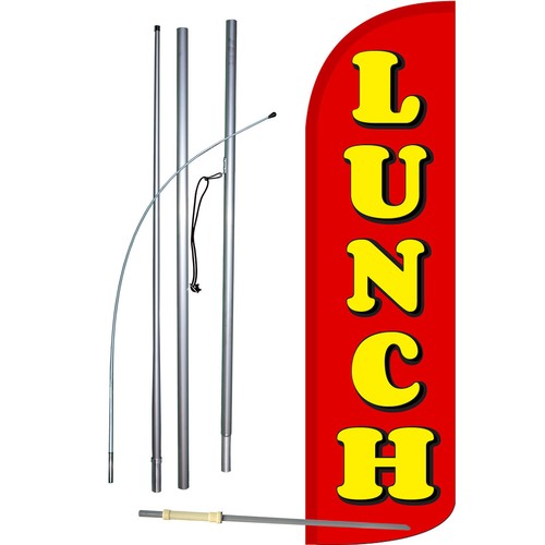 Lunch complete swooper flag - swooper,