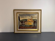 SUPERBE OEUVRE César BOLLETTI (1915-1995) - SCENE ANIMEE EN PROVENCE