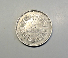 5 FRANCS ALU 1948 B SUP  plus RARE de la sèrie cote 180 euro