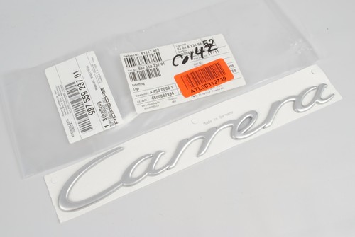 Porsche carrera script emblem - porsche,