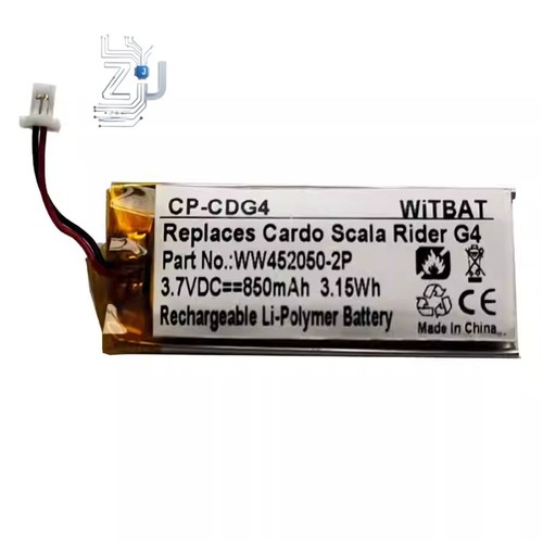 850mah replacement - 3.7v,