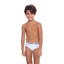 6 slip enfant coton élastique