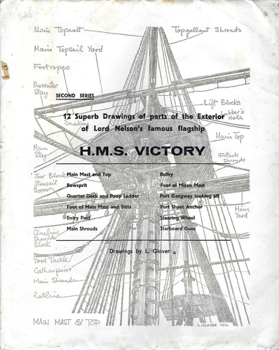 Hms victory pochette de 12 - pochette,