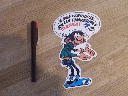 Autocollant publicitaire