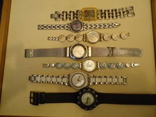 lot de 7 montres swtach fin de