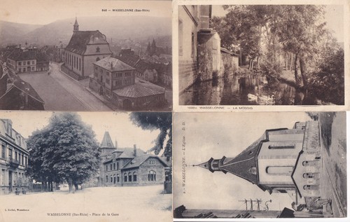 Lot cartes postales - de, 4