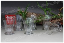 Set 6 verres à vin n°4 en cristal de Baccarat pour Christofle - Wine glasses