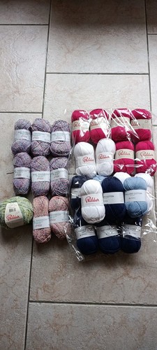 Lot x26 pelotes - 🩷🤍,