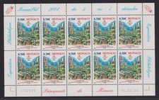 MONACO MINI FEUILLE DE 10