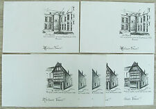 7 CARTES MEILLEURS VOEUX, DOUAI, musée la Charteuse, Bazar St.Pierre, S.Tailliez