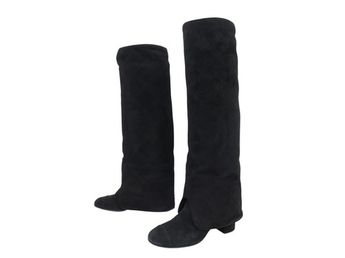 Chaussures chanel bottes - chanel,